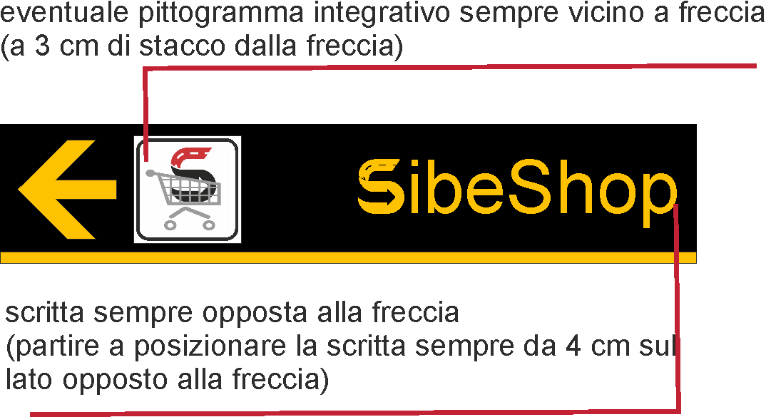 cartello direzione aziende personalizzabile cartello direzione aziende personalizzabile 8
